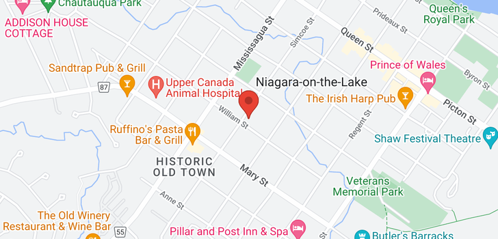 map of 390 SIMCOE ST